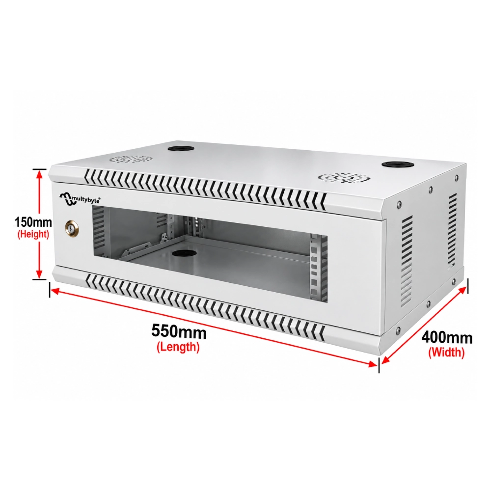 Multybyte Networking Rack 2U Foldable view 2